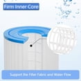 thumbnail image 4 of Paquete de 6 filtros para jacuzzi tipo VI para Coleman Saluspa Lay-Z-Spa, Bestway, filtro para spa y piscina, 4 of 4