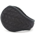 thumbnail image 1 of Orejeras de ocho palabras trenzadas de punto con parte posterior plegable para invierno, orejeras de moda cálidas para otoño e invierno, 1 of 6