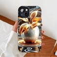 thumbnail image 2 of Luxury Gold Leaf Design iPhone Case for Women Men – Festive Sparkle & Durable Protection, Perfect for Holiday Gift – Compatible with iPhone 11/12/13/14/15/16 (Pro Max/Plus), 2 of 9