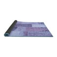 thumbnail image 2 of Ahgly Company Indoor Rectangle Patchwork Blue Transitional Area Rugs, 3' x 5', 2 of 4