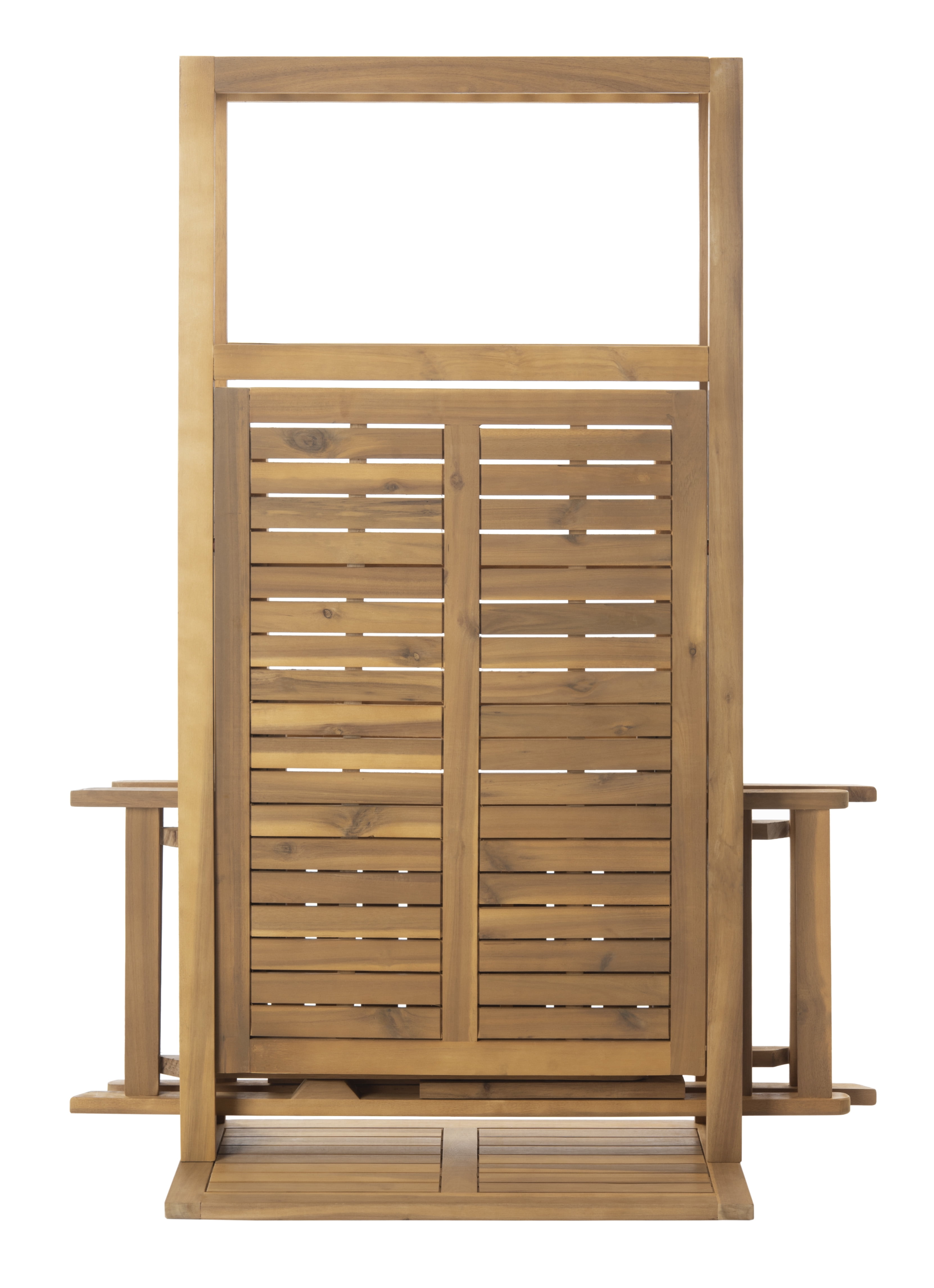 Safavieh Adult 1 Wood Outdoor Dining Sets with Chair, Table, Natural