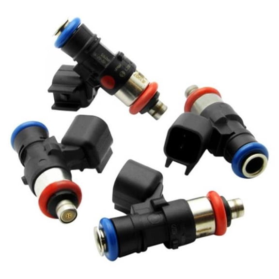 DeatschWerks 16U-00-0090-4 40 mm & 90 lbs per Hour Bosch EV14 Universal Compact Injectors, Set of 4