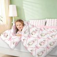 thumbnail image 3 of Erosebridal Duck Twin Comforter Sets for Girls, Pink Bows Bedding Set, Pink Reversible 2-Piece 1 Comforter and 1 Pillowcase, 3 of 6