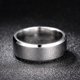 thumbnail image 4 of Anillo de joyería de acero inoxidable para hombres y mujeres, anillos negros, banda de compromiso de boda, espejo de calidad, joyería masculina personalizada, moda, 4 of 4