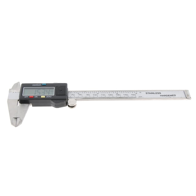 Calibrador digital electrónico Vernier, calibre interior, profundidad, , herramienta de medición de 150 mm / 6 pulgadas, acero inoxidable Sharpla Calibrador de Vernier digital