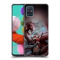 thumbnail image 1 of Head Case Designs Officially Licensed Anne Stokes Dragon Friendship Scarlet Mage Soft Gel Case Compatible with Samsung Galaxy A51 (2019), 1 of 7