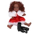 thumbnail image 5 of Juego de muñecas navideñas de 19 pulgadas, bonito juguete para bebé con pelo rizado, muñecas navideñas para niños KidQ18-522, 5 of 5