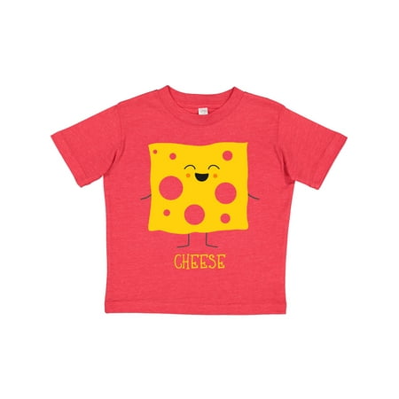 

Inktastic Cute Kawaii Cheese Gift Toddler Boy or Toddler Girl T-Shirt