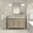 thumbnail image 5 of James Martin Vanities 48" Single Vanity, Mid-Century Walnut w/ 3 CM Arctic Fall Solid Surface Top, 5 of 6