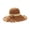 Coffee, variant on Fashion Crochet Woven Straw Hats for Women Wide Floppy Brim UPF50+ Sun Protection Beach Hat Hollow Breathable Packable Summer Gardening Travel Sun Hat(Gray)