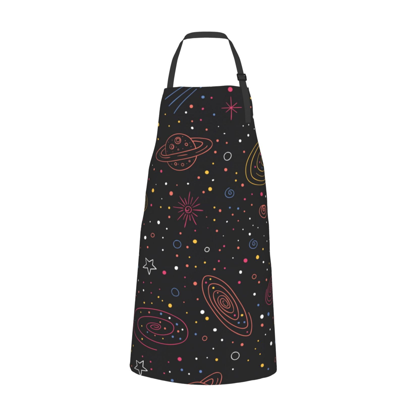 XMXT 1 Pcs Waterproof Kitchen Cooking Apron, Cute Cosmic Hand