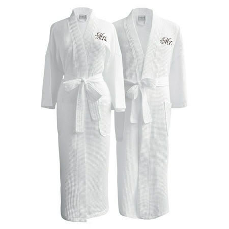 

Luxor Linens Conrad Egyptian Cotton Mr. & Mrs. Set (Gift Packaging)