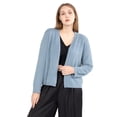 thumbnail image 4 of POSESHE Women's Causeal Cardigan, Long Sleeve Soft warm Sweater, 4 of 6