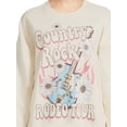 thumbnail image 4 of Self Esteem Juniors' Graphic Pullover Sweatshirt, 4 of 5