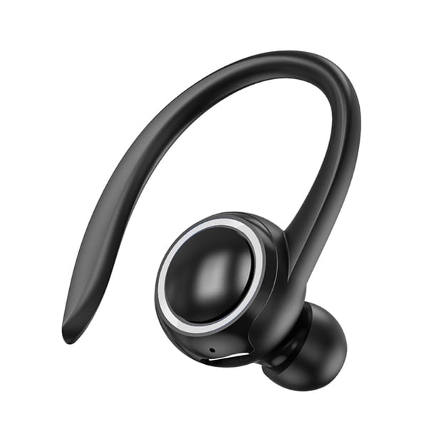 Auricular inalámbrico Compatible con Bluetooth 52 resistente al agua con gancho para la oreja y cancelación de ruido