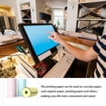 thumbnail image 2 of Langgg Thermal Paper Rolls Oil-proof Cash Register Receipt Portable Home Printer 3 rolls color paper, 2 of 6