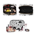 thumbnail image 4 of Iauyy 3 Piece Large Portable Hanging Toiletry Bags for Travel,Foldable Makeup Organizer with Multiple Compartments for Men&Women，Monster, 4 of 9