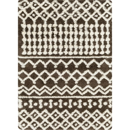 Surya Urban Shag Polypropylene 5 3  x 7 3  Rectangle Area Rugs USG2343-5373