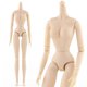 thumbnail image 3 of 18 Movable Joints 30 cm 3D Eyes Plastic Doll Girl DIY Toy Multi-color Nude Body, 3 of 4