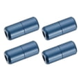 thumbnail image 1 of Candado de Cordones de Zapatos 4Pack de Aluminio Sin Nudos, Azul Marino, 1 of 6