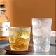 thumbnail image 3 of Vasos altos altos, tazas de 10.5 onzas, cristalería de diseño texturizado para agua potable, cerveza o refrescos, vajilla moderna y elegante Fokelyi HMJM497-2, 3 of 6