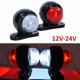 thumbnail image 1 of 2 uds marcador de contorno led marcador lateral 24v luces led para camiones lámpara de remolque led camión luz van remolque marcador lateral luz 12v, 1 of 5
