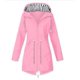 thumbnail image 1 of Chaqueta impermeable softshell para mujer, transpirable, plegable, ligera y de transición, con capucha para primavera, otoño, senderismo, trekking y ciclismo., 1 of 4