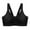 Black, variant on Xfvqtps Sports Bras for Women Back Buckle Adjustable Shoulder Strap Stripe Padded Push up Elastic Workout Comfortable Breathable Yoga Bra Beige