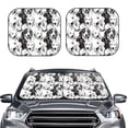 thumbnail image 6 of Lsque Labrador Retriever Dog 2 PCS Windshield Sun Shade | CarFoldable Window Covers | Car Accessories Reflect UV for Universal Cars SUV Truck | Small, 6 of 7