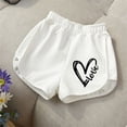 thumbnail image 6 of Khunlpohl Girl's Knitted Shorts Printed Elastic Waisted Wide Legs Short Pant Summer Casual Cute Loose Outdoor Pants 1-12 Years, 6 of 6
