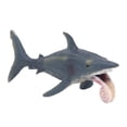 thumbnail image 2 of Modelo de tiburón, modelo de tiburón de simulación, juguetes de animales marinos realistas, modelo de tiburón de simulación multifuncional, 2 of 14