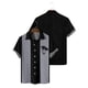 thumbnail image 4 of Men's Hawaiian Printed Button Short Sleeve Shirts Men's Casual Fashion Short Sleeve Shirts L, 4 of 4