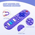 thumbnail image 3 of Teething Toys ERSIHUA con forma de control remoto de silicona, 3 unidades, 3 of 7