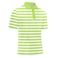 thumbnail image 5 of Polo Shirts For Men Short Sleeve Knit Stripe Casual Summer Fit Business Leisure Male Tees, 5 of 6