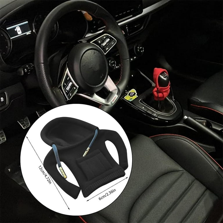 Car Shift Knob Hoodie, Creative Hoodie Car Shifter Cover, Universal Car  Knob Shifter Protective Cover
