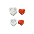 thumbnail image 5 of Elegant Valentine's Day Heart Rose Silicone Mold for Baking and Crafting Perfect Romantic Desserts or Unique Gifts, 5 of 11