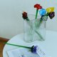 thumbnail image 4 of Precioso ramo de flores de cristal, flor de cristal soplada a mano para el Día de San Valentín, Navidad, cumpleaños, decorativo, 4 of 4