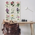 thumbnail image 2 of Stupell Industries Floral Garden Gems Vintage Spring Plant Study Botanical & Floral Painting Gallery Wrapped Canvas Art Print Wall Art, 11 x 14, Set of 9, 2 of 6