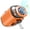 Orange, variant on W & O Portable Rechargeable Waist Fan with LED Flashlight, Hands-Free Personal Cooling Fan, USB-C Wearable Hanging Fan for Camping, Hiking, Travel and Outdoor Work-Black