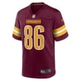 thumbnail image 2 of Men's Nike Mitchell Tinsley Burgundy Washington Commanders Team Game Jersey, 2 of 4