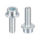 thumbnail image 1 of M6x20mm Brida Hueca Cabeza Tornillos, 20uds 8.8 Grado Carbono Acero Hexagonal Zócalo Cabeza Derrada Brida Pernos Tornillos Mecánicos, 1 of 5