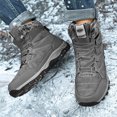 thumbnail image 4 of Botas de tobillo unisex Botas de senderismo de invierno de caña alta Zapatos de escalada Acogedores para el invierno, 4 of 9