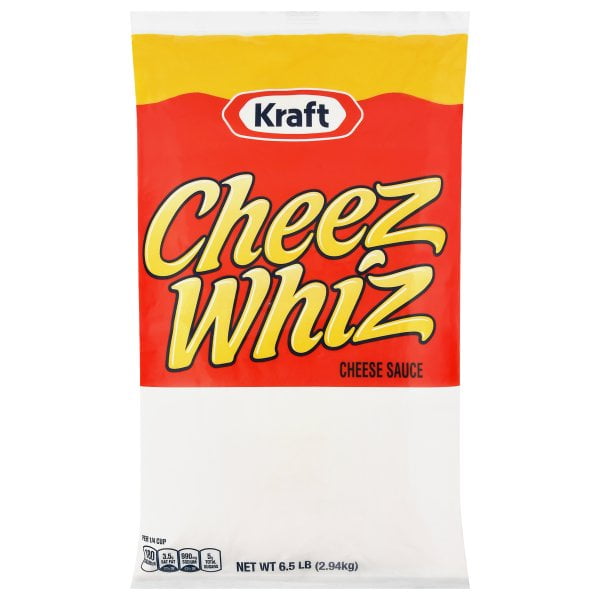 Cheez Whiz Original Cheese Sauce, 6.5 Pound Pouch, 6 Per Case