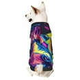 thumbnail image 5 of Uemuo Neon Pop Art Pitbull for Winter Dog Hoodie Sweatshirts with Pockets Warm Dog Clothes for Small Dogs Chihuahua-Small, 5 of 8
