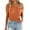 C323 Orange, variant on Shirts For Women One Shoulder Short Sleeve Solid Color Hollow Out Knit Crop Top Summer Womens T Shirt Black