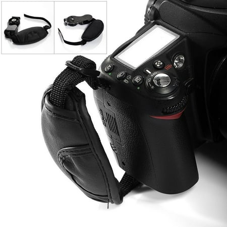 Canon Hand Strap - PU Leather Camera Grip Anti stripping Wrist Hand Strap For Canon 5D Mark III EOS Rebel T5i T4i T3i T3 60D 70D 7D Digital Camera