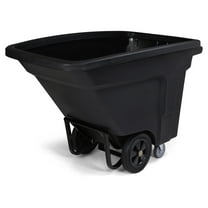 1/2 CUYD STANDARD DUTY NESTABLE UNIVERSAL TILT TRUCK - BLACK