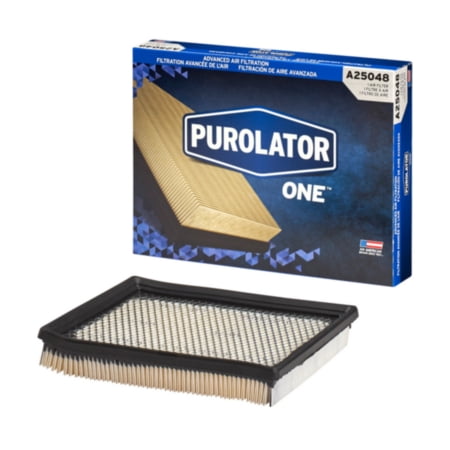 PurolatorONE Advanced Filtration Engine Air Filter: Full Synthetic Highly Embossed Media  Up To 99% Dirt Removal