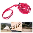 thumbnail image 3 of Cuerda Para Colgar En Acampada De 4x1,8 Metros Cuerda De Paracaídas Para Escalada Senderismo Rojo, 3 of 8
