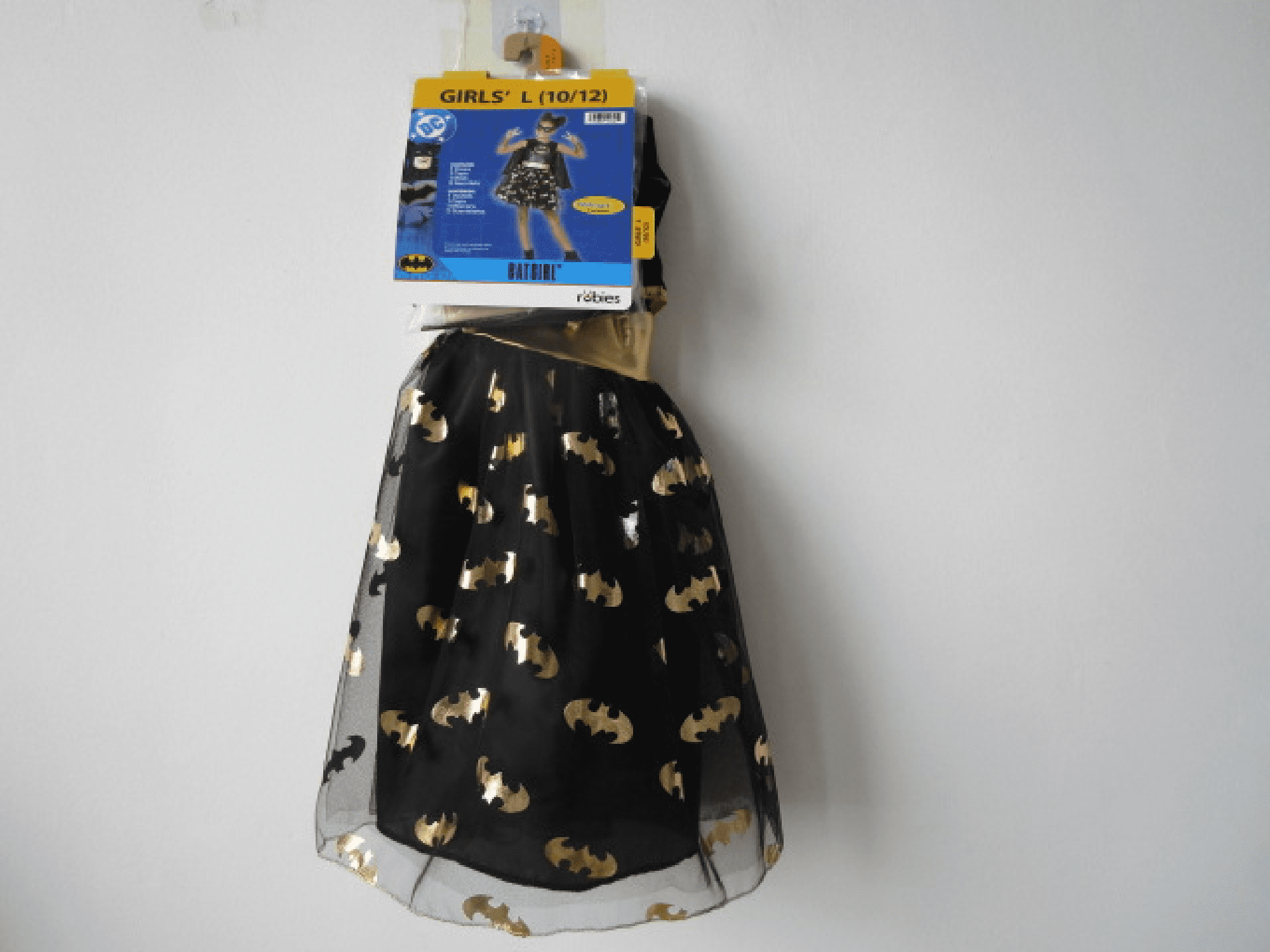 DC Batgirl Halloween Costume for Children, Girls' Size M (7/8), by Rubies